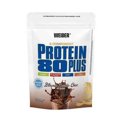 Weider Protein 80 Plus (500g) Brownie Double-Choc (61,98 EUR/kg)
