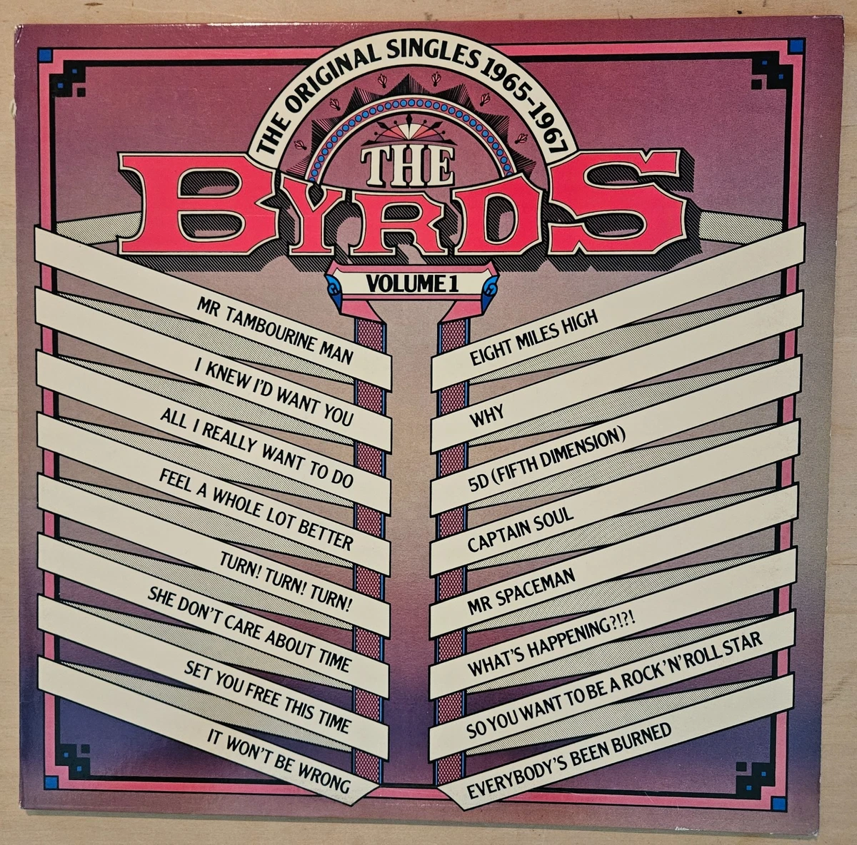 Byrds - The Original Singles 1965-1967, Vinyl LP, Columbia PC 37335, 1980.