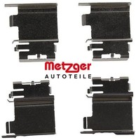 Metzger 109-0142 ZubehöRsatz FüR Scheibenbremsbelag ZubehöRsatz