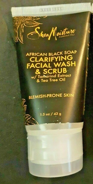 shea moisture face wash