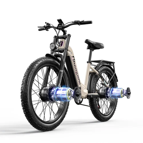 Shengmilo 26 Zoll E-Bike Mountainbike 2000W Elektrofahrrad 840WH 25KM/H Fatbike