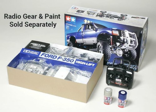 TAMIYA 58372 FORD F-350 HIGH LIFT PICK UP 1/10th R/C RADIO CONTROL 1/10 TRUCK - Picture 12 of 12