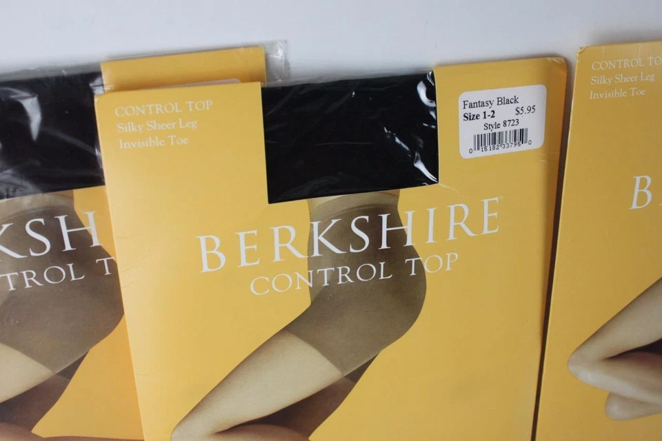 Lote 12 Pantimedias Tono Silk Reflections Hanes Berkshire D Karan Nylons Nuevas en Paquete S 1 Foto 3 de 4