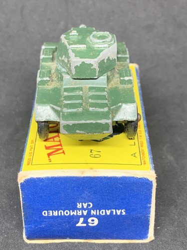 Matchbox MB67-A1 Saladin Armored Car In type D box - Picture 4 of 6