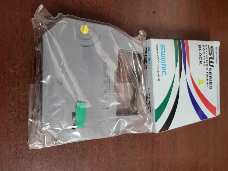 Swintec SWS 1040 Black Correctable Typewriter Ribbon NOS Sealed. - Image 3 of 3