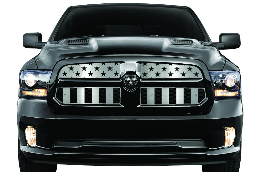 Dodge ram grill sale cover