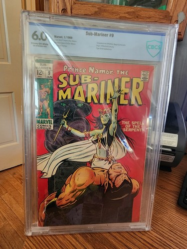 Sub-Mariner #9 1st Serpent Crown - CBCS 6.0