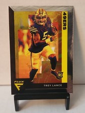 Trey Lance RC Rookie Silver 2021 Panini Flux Football FX-4