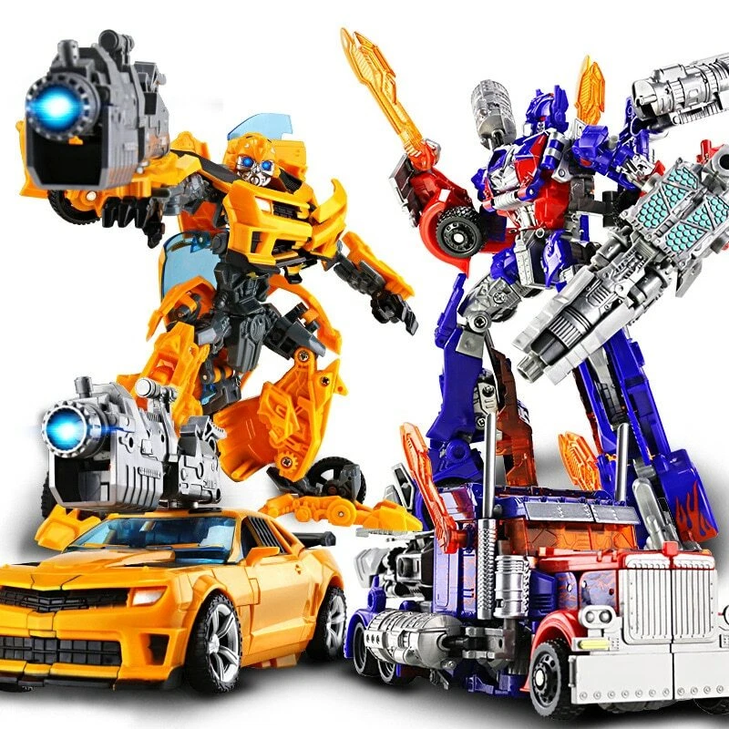 Jouets de Transformation, 20CM, voiture Robot guêpe guerrier, en plastique