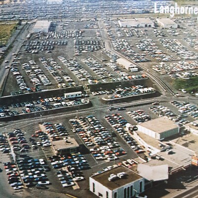 Reedman's 150 Acre Multi-Million Dollar Auto Center Langhorne, PA. Postcard