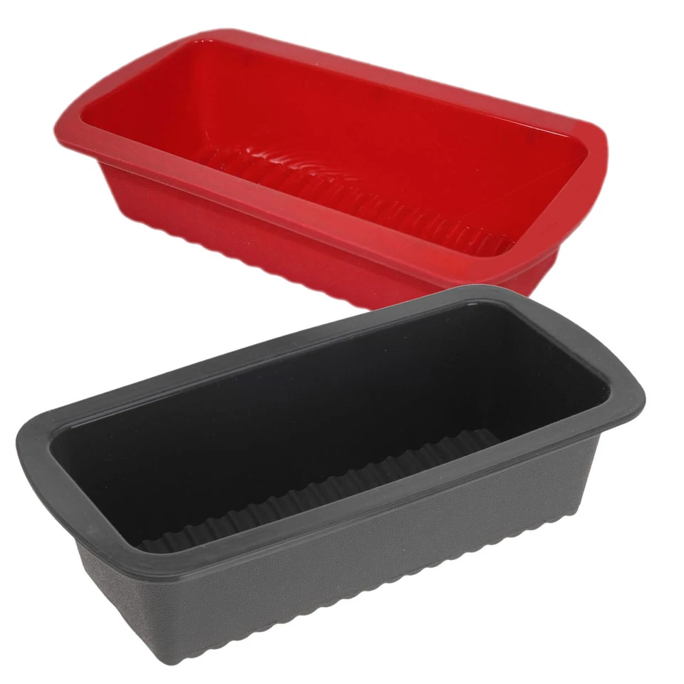 Silikon Königskuchenform 27x14cm Backform Kuchenform Kastenform Brotbackform - Bild 2 von 4