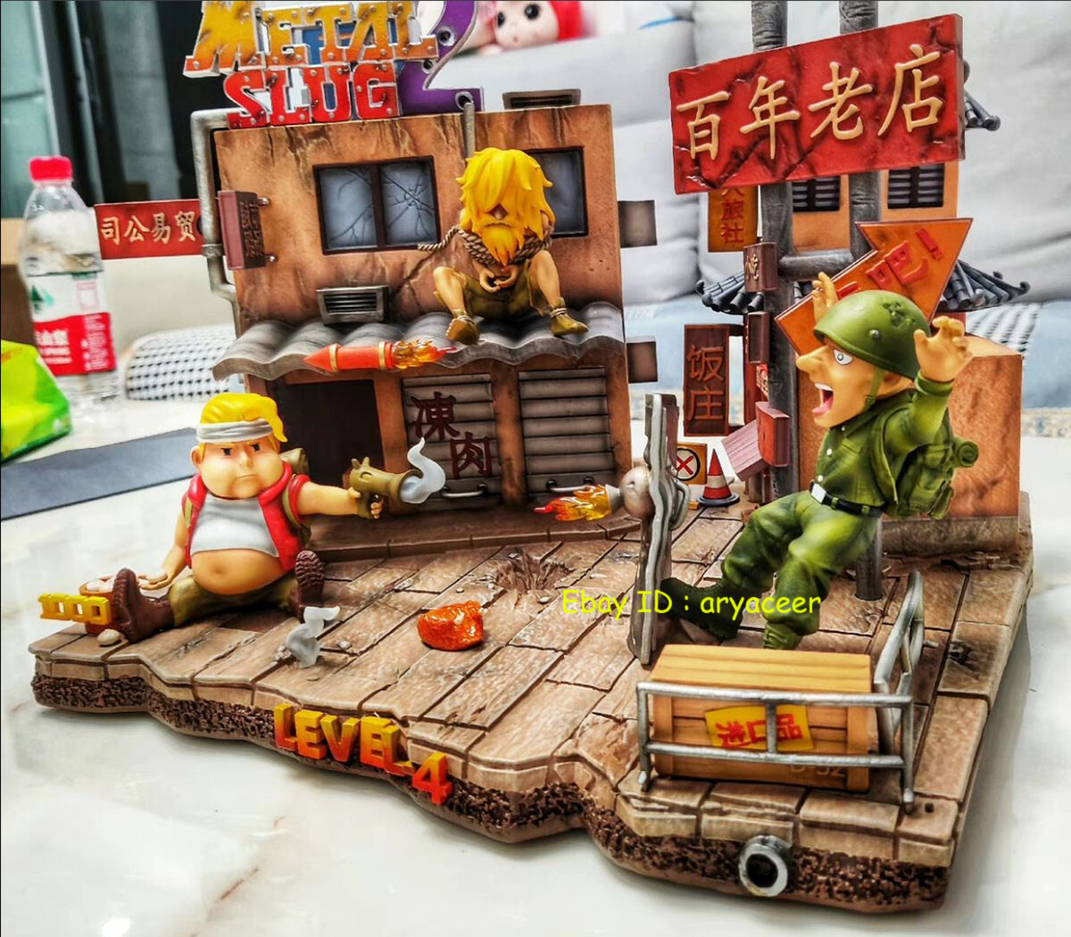 Krazy Art Studio Metal Slug 2 Level-4 Limited Statue Figure Model