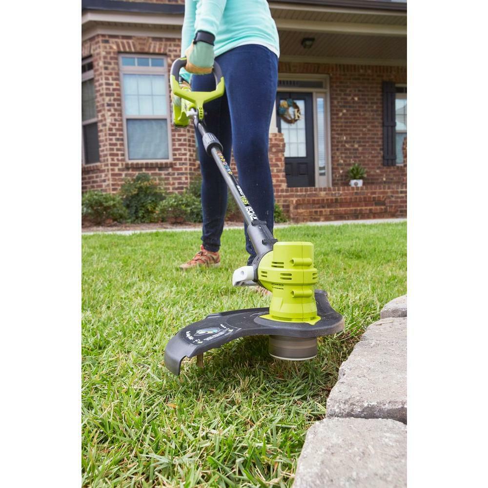 RYOBI P2080 ONE+ 18-Volt Lithium-Ion Cordless String Trimmer/Edger