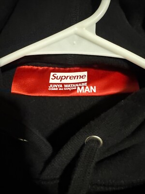 Supreme Junya Watanabe Comme des Garcons Man CDG Black Hoodie