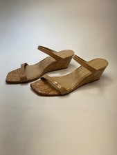 Stuart Weitzman Womens Aleena 50 Wedge Adobe ...