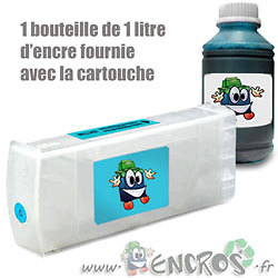 Réduire vos coûts d'impression avec la cartouche rechargeable HP DesignJet 5000 Light Cyan
