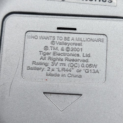 Who Wants To Be A Millionaire Keychain Key Ring Tested Works - Picture 4 of 6