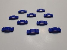 10 3D Printed Body Clips Compatible with AFX TOMY 1.5 Mega G Slot Car Chassis