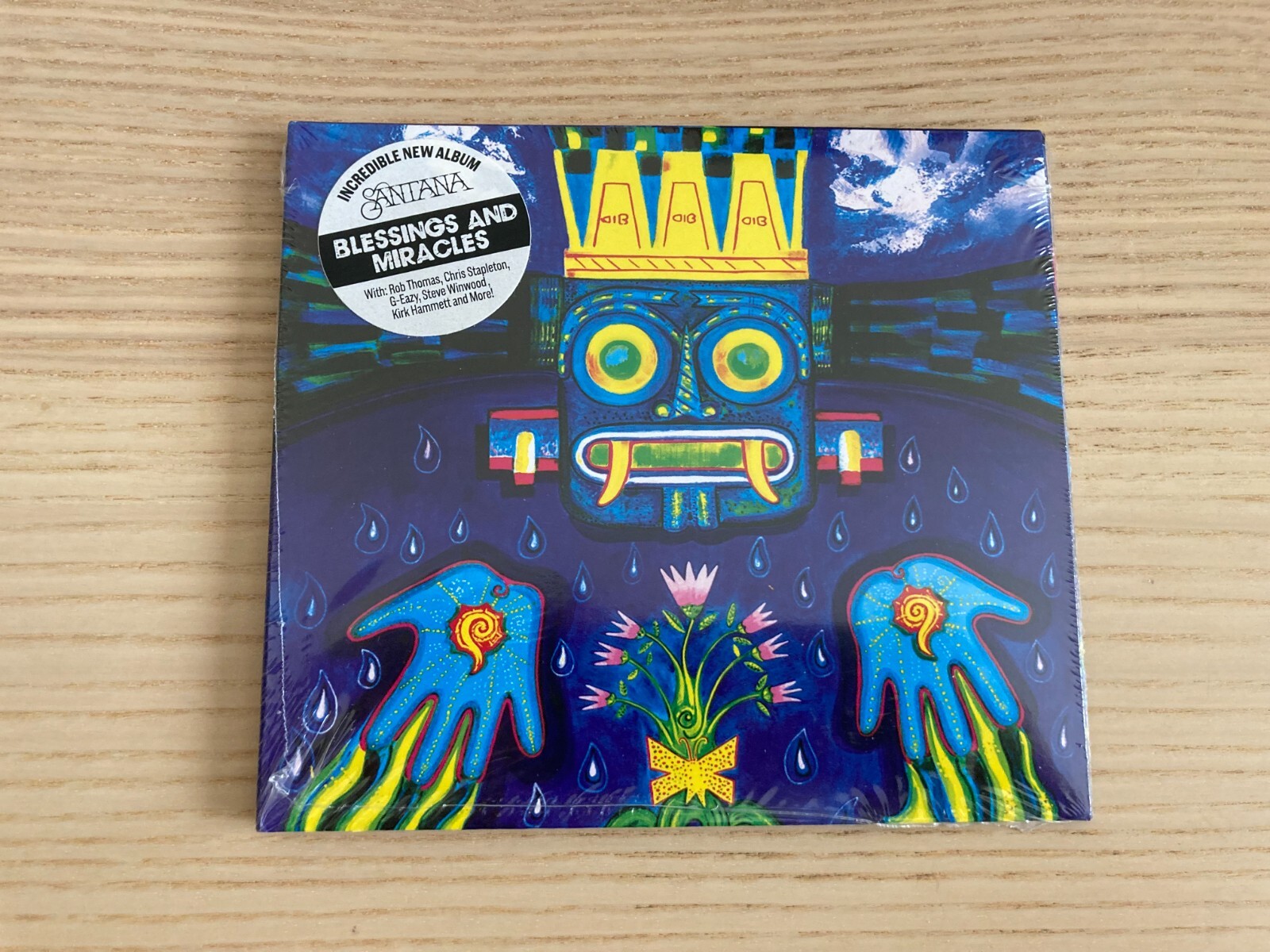 Santana _ Blessings And Miracles _ CD Album digipak _ 2021 BMG SIGILLATO SEALED