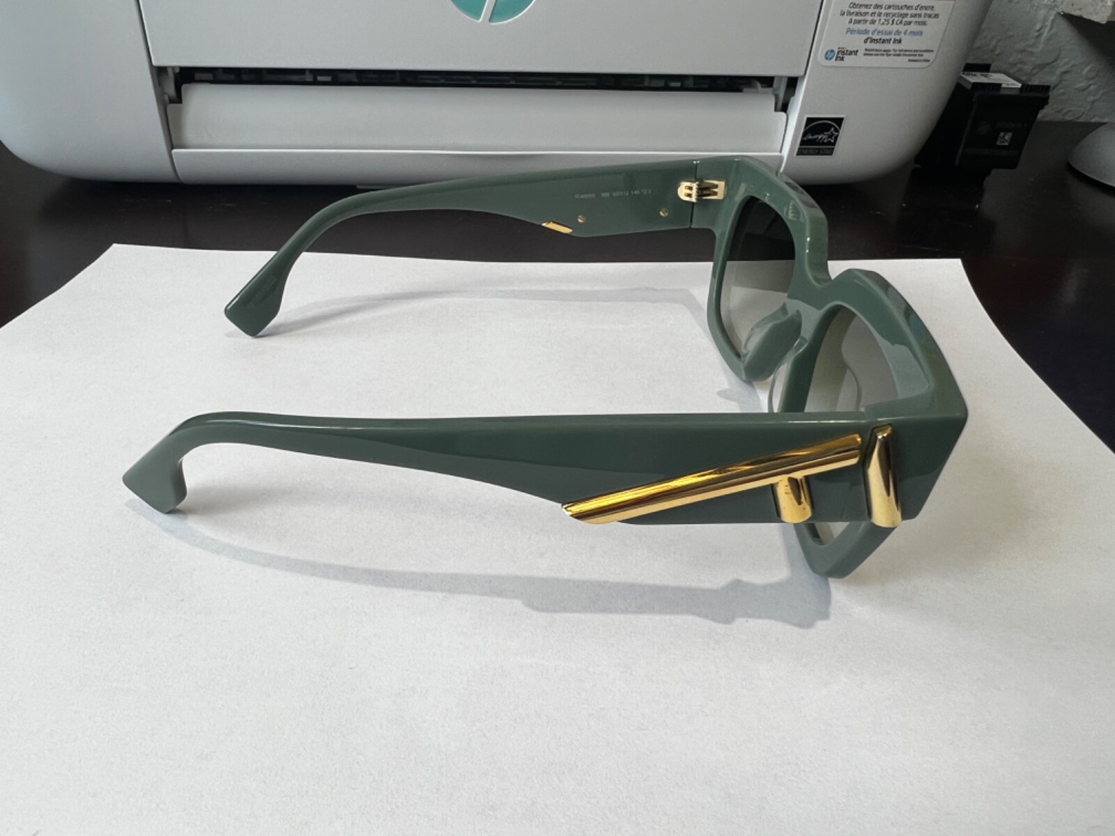 Fendi First Rectangular Sunglasses 63mm - image 7