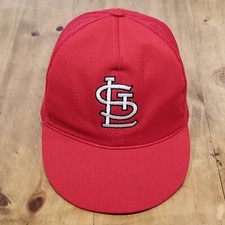 Vintage St. Louis Cardinals Hat Cap Snapback Mesh Trucker 80s One Size Rope MLB