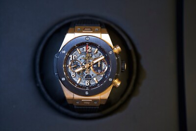 Hublot Big Bang Unico King Gold Ceramic B&P 45mm 2021 Rose Gold