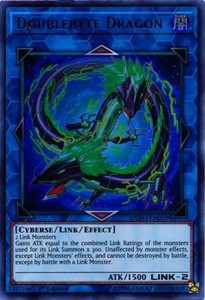 Doublebyte Dragon - DUPO-EN020 - Ultra Rare - 1st Edition x3 - Near Mint
