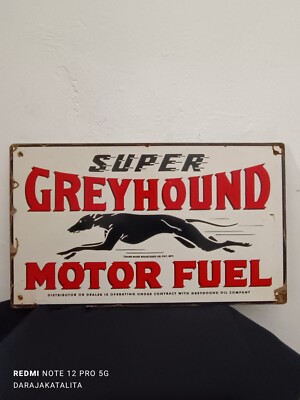 Super Greyhound Motor Fuel, Gas NEW Metal Sign 40Cm x 24Cm Steel
