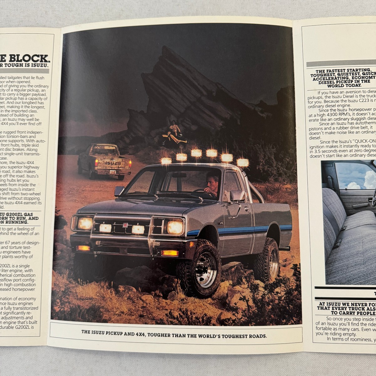 ISUZU BIG FXシリーズ カタログ 1983 Isuzu Pickup Truck Sales Brochure Catalog 4x4 | eBay