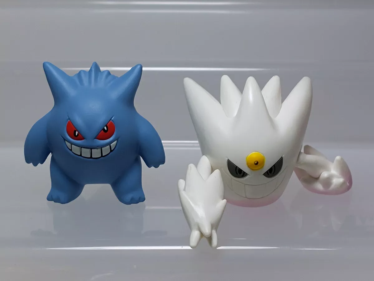 Shiny Mega Gengar Pokemon Moncolle Figure Set Takara Tomy 2016 C06 1.5-1.7in