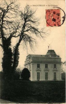 CPA PARIS 16e Bagatelle. Le Chateau P. Marmuse (479848)