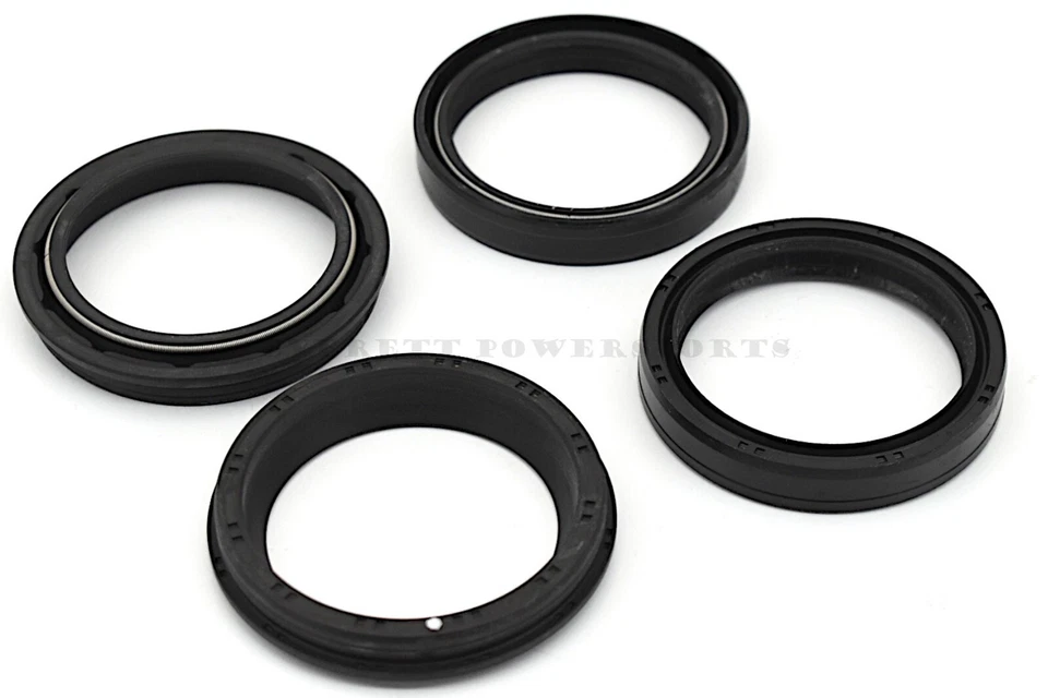 Juego de sellos de horquilla par 04-17 CRF250X CRF450X genuino Honda (ver notas) #D120* Foto 2 de 4