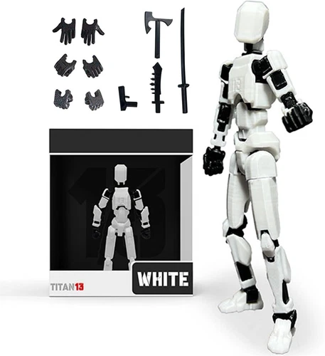 T13 Action Figure,Titan 13 Action Figure Toy Robot,3D Printed Jointed Movable - Picture 97 of 104