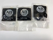 Mixed lot of 3 Allen Bradley Switch Hardware Kits 1 ea 129-106-1 2 ea 129-130