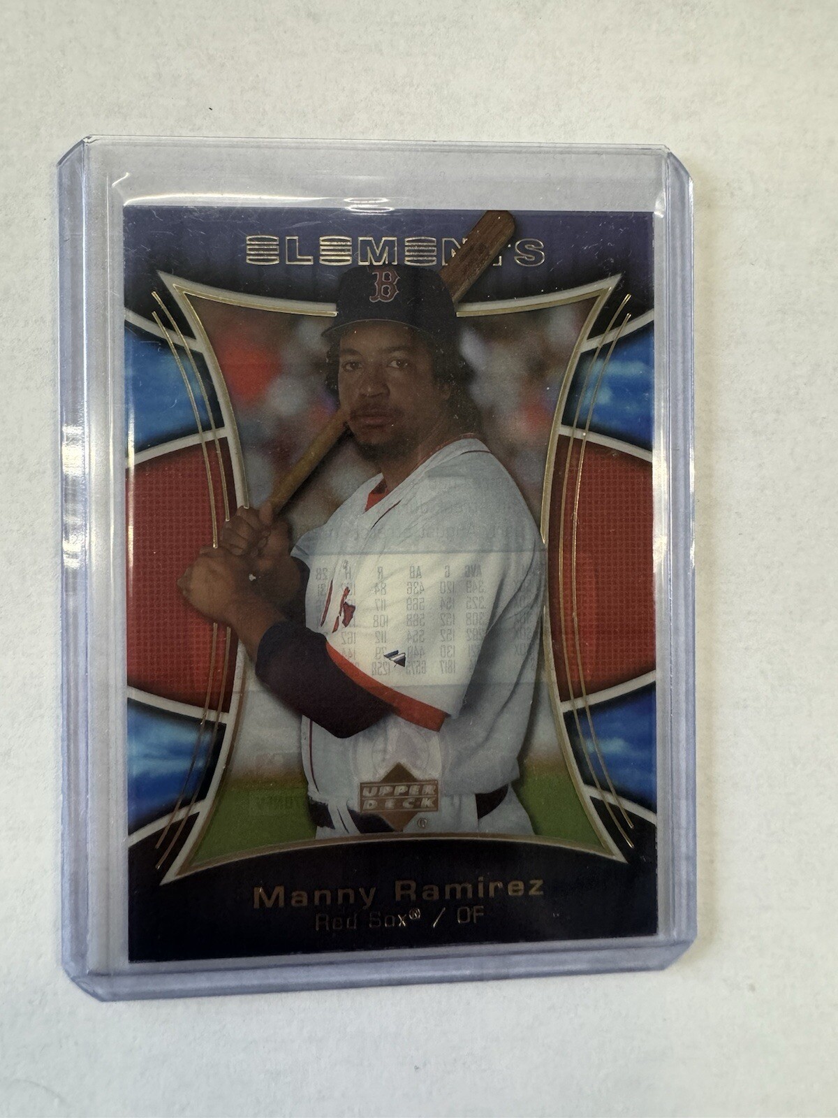 2007 Upper Deck Elements - #90 Manny Ramirez (Red Sox)