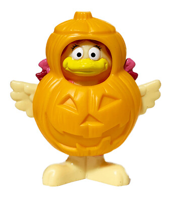 1995 McDonalds Happy Meal Birdie Pumpkin Costume Halloween Toy #8