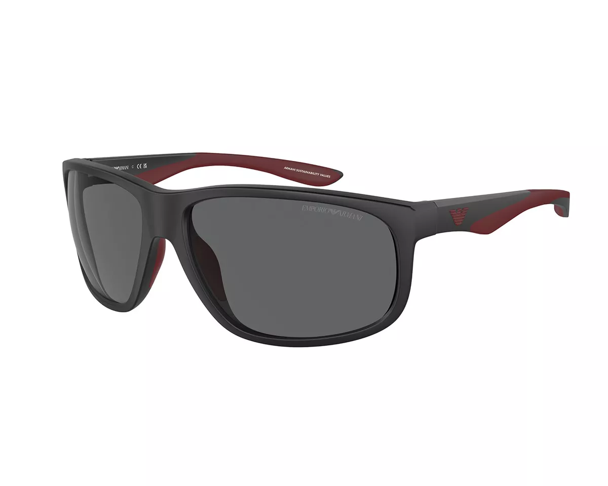 Emporio Armani Sunglasses EA4199U 500187 Black grey Man eBay