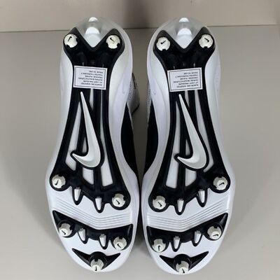 Nike Zoom Black & White Cleats men display picture 3