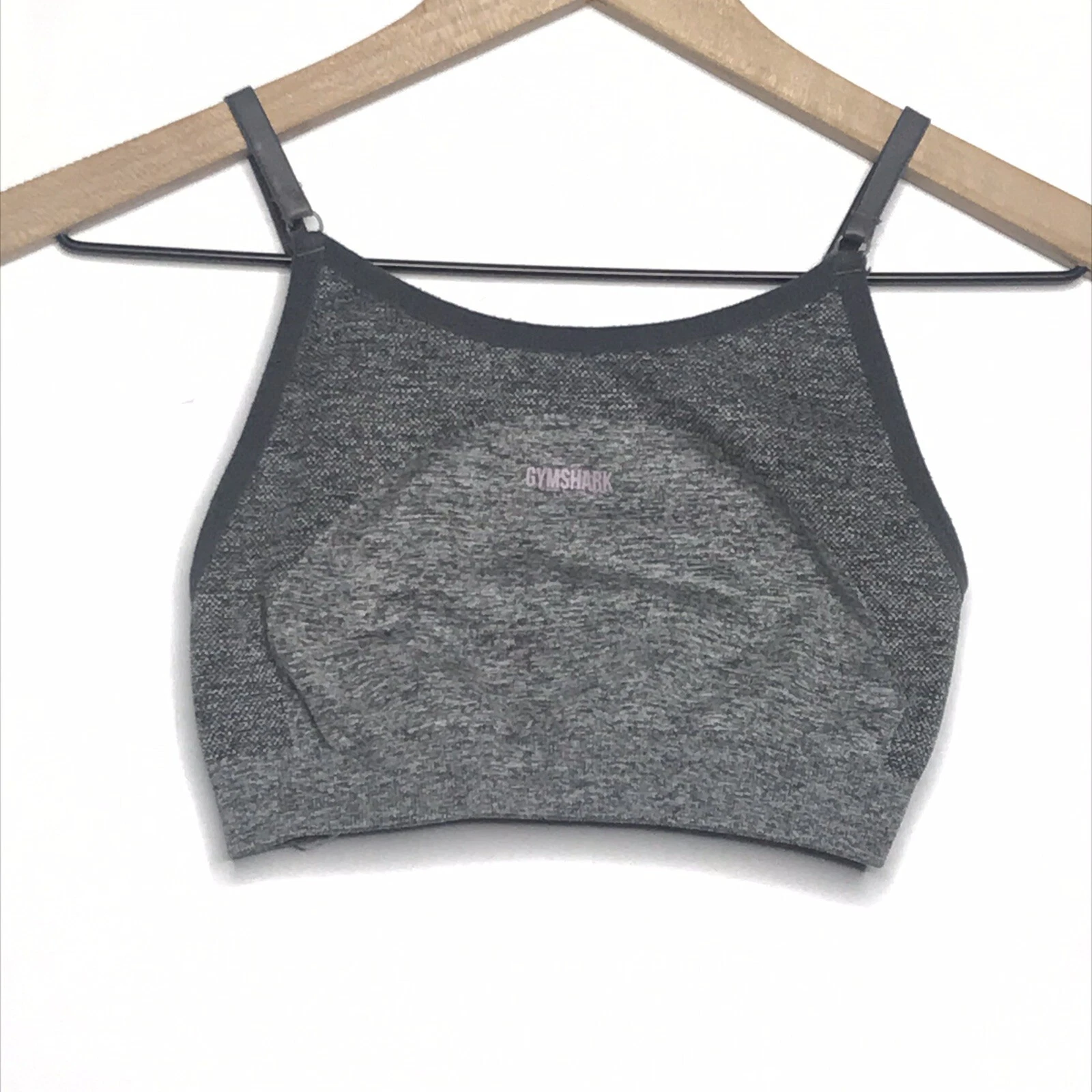 gymshark heather flex athletic workout sports tank-bra