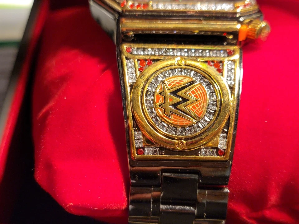 Reloj Campeón Mundial Peso Pesado WWE Raro Foto 2 de 4
