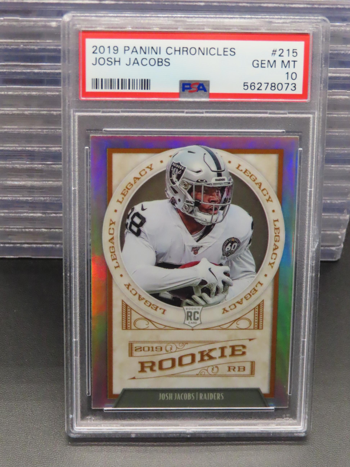Josh Jacobs Panini Chronicles Legacy #215 Base