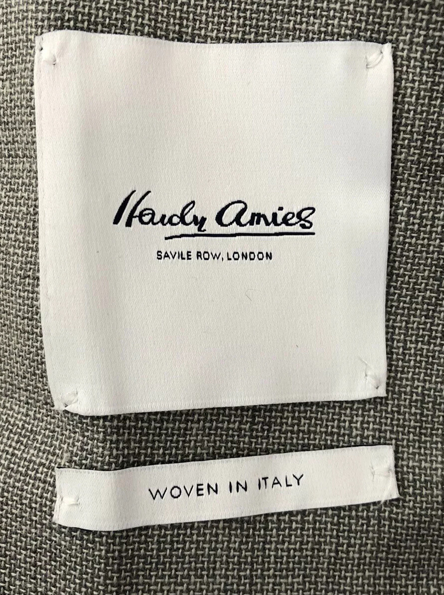 Hardy Amies Men Blazer Size 38 NWT 100% Wool Gray Brinsley Fit | eBay
