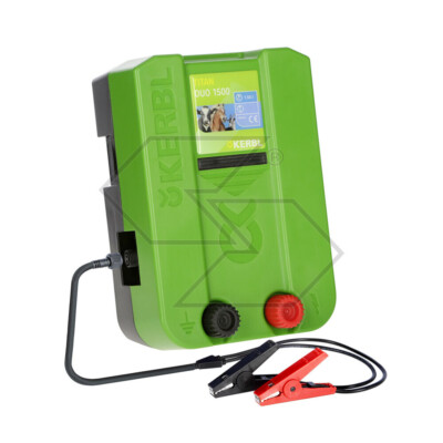 Electric Fence Energizer Kerbl Titan Duo 1500 12V/220V Professional