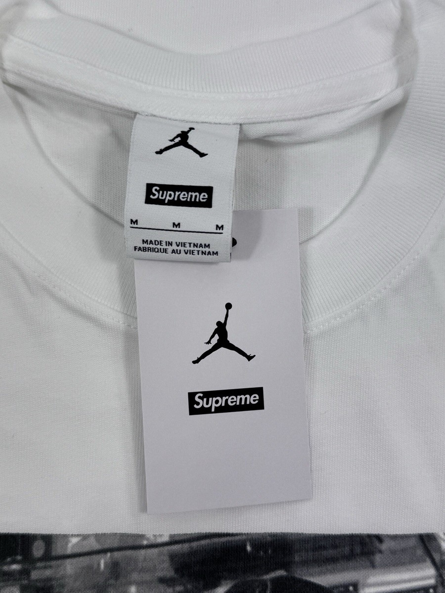 Supreme X Jordan - Biggie Photo Print T-Shirt Size: M | eBay