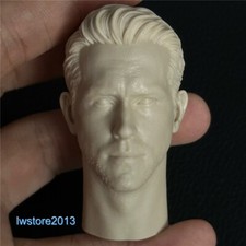 1:6 Ryan Reynolds Guy Head Sculpt Carved For 12" Male Action Figure Body Toys