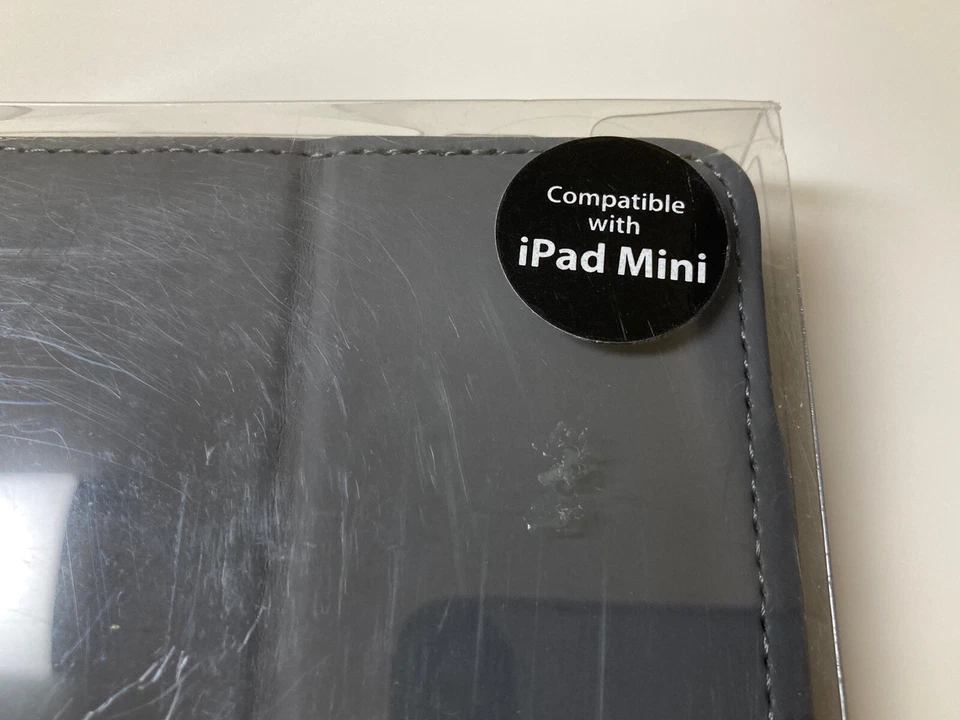 iPad Mini Case Incipio Lexington Kickstand Folio Gray Micro Suede Magnetic New - Image 4 of 4
