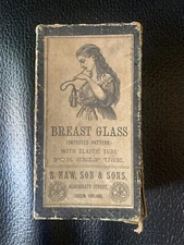 Breast Glass S Maw Son Sons Victorian packaging medical boxed box relieving pump