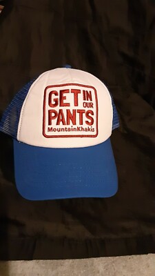 Mountain Khakis Trucker Cap Snapback Get in Our Pants Vintage Style Baseball hat