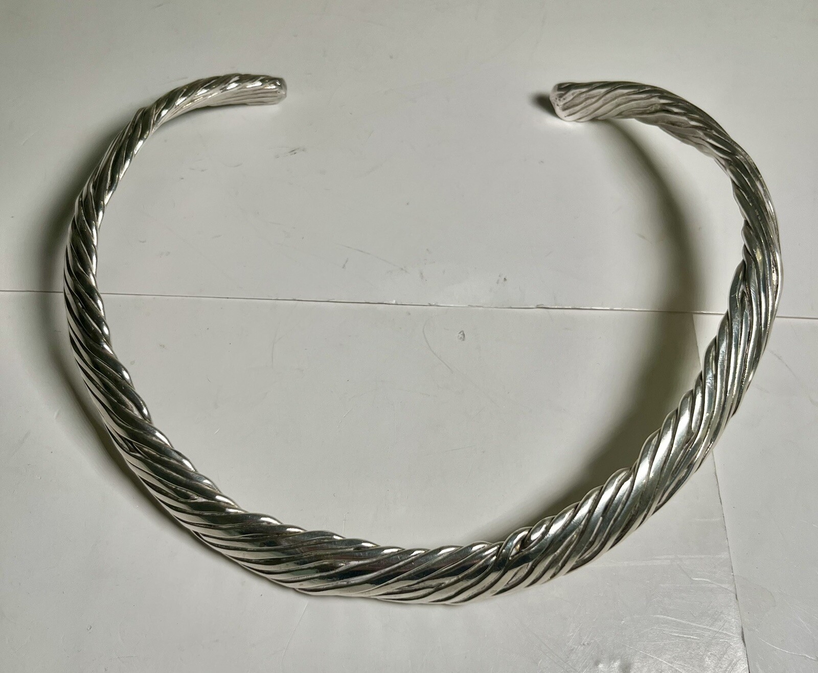 Solid Silver Plated Mixed Metal Electroformed Twi… - image 3