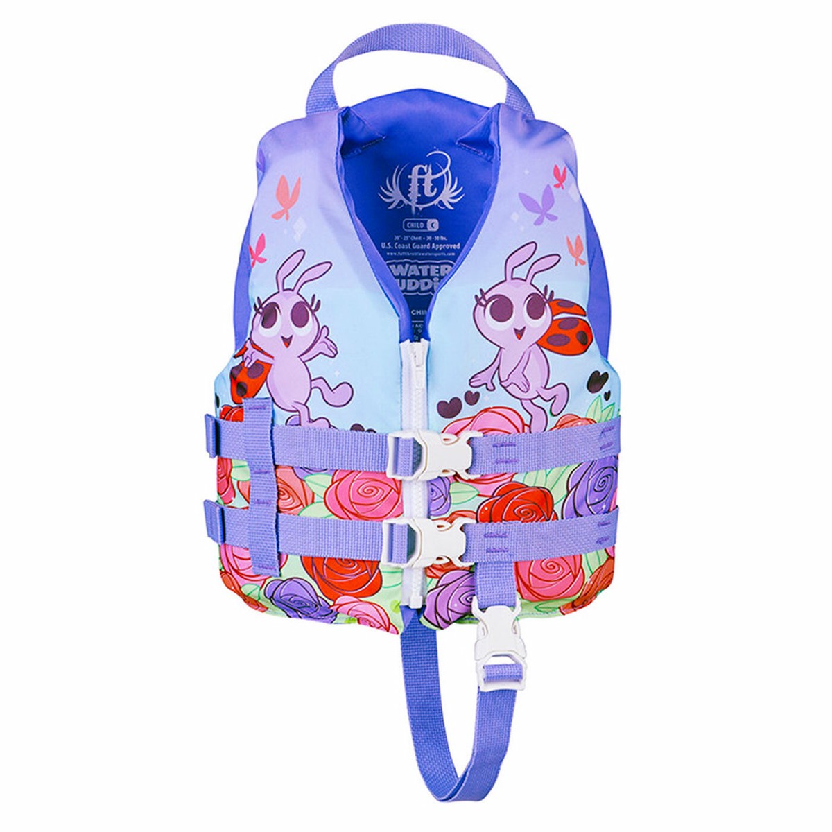 Onyx Water Buddies Child Life Jacket Vest, Ladybug, Absolute Outdoors